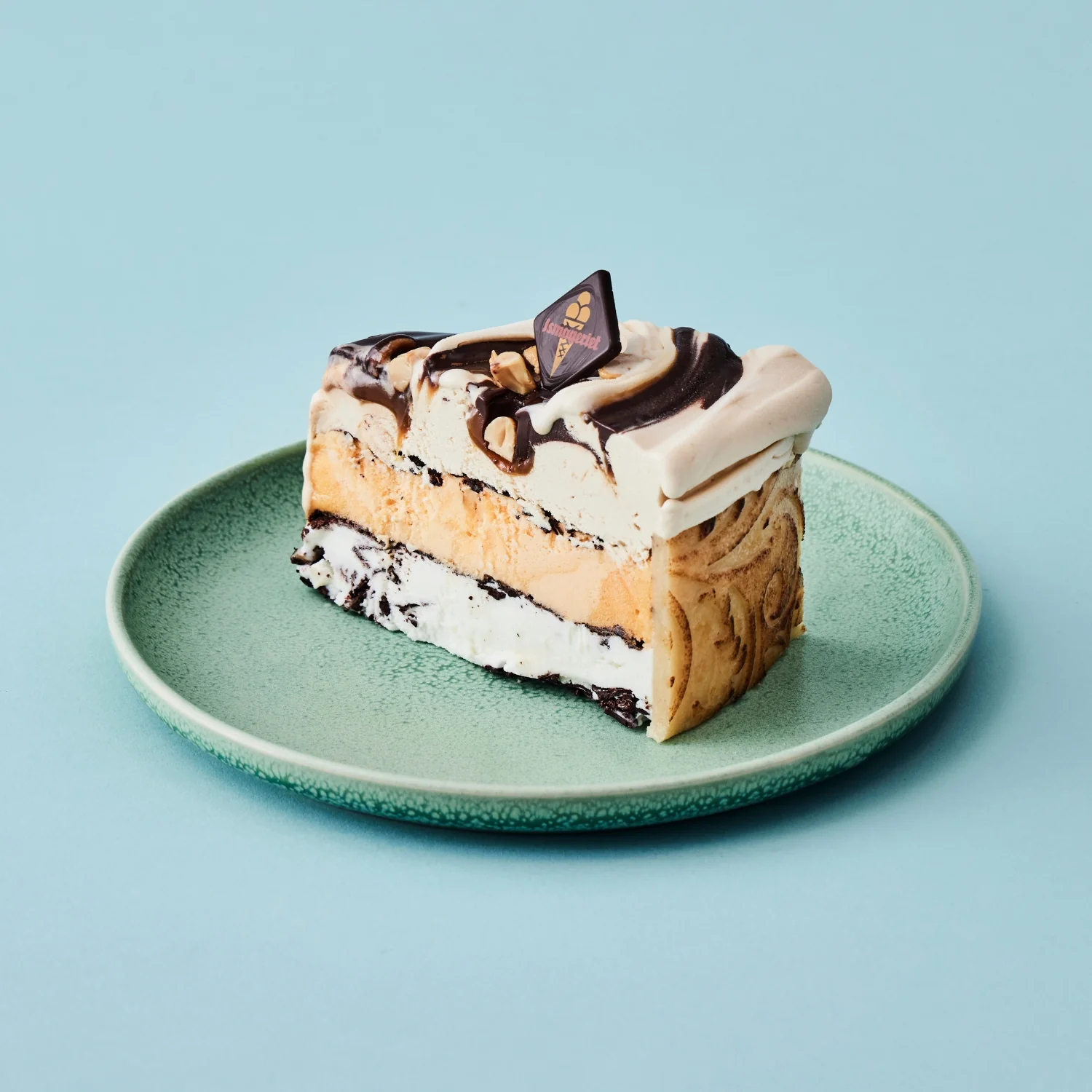Peanut karamel, havtorn og stracciatella islagkage - Image 3