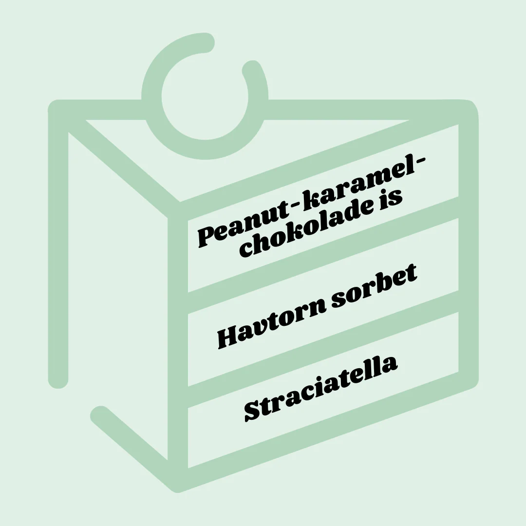 Peanut karamel, havtorn og stracciatella islagkage - Image 4
